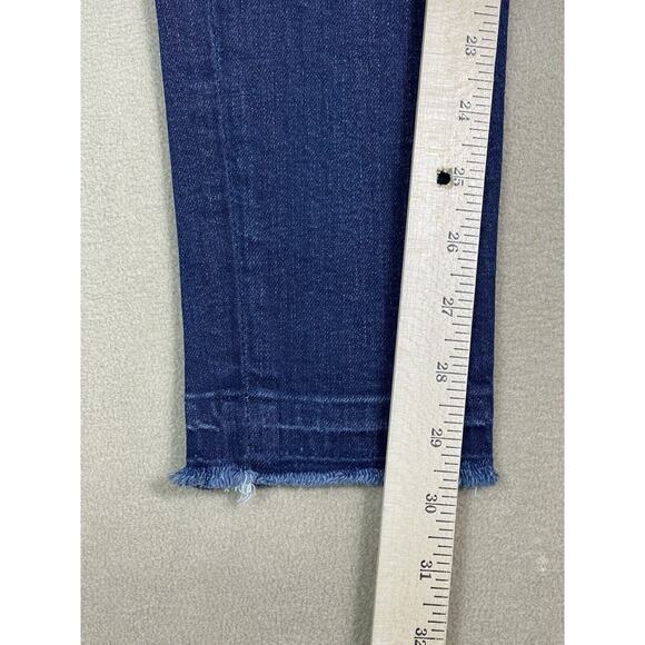 True Religion Jeans Womens 25 Blue Casey Low Rise Super Skinny Denim - Picture 6 of 13